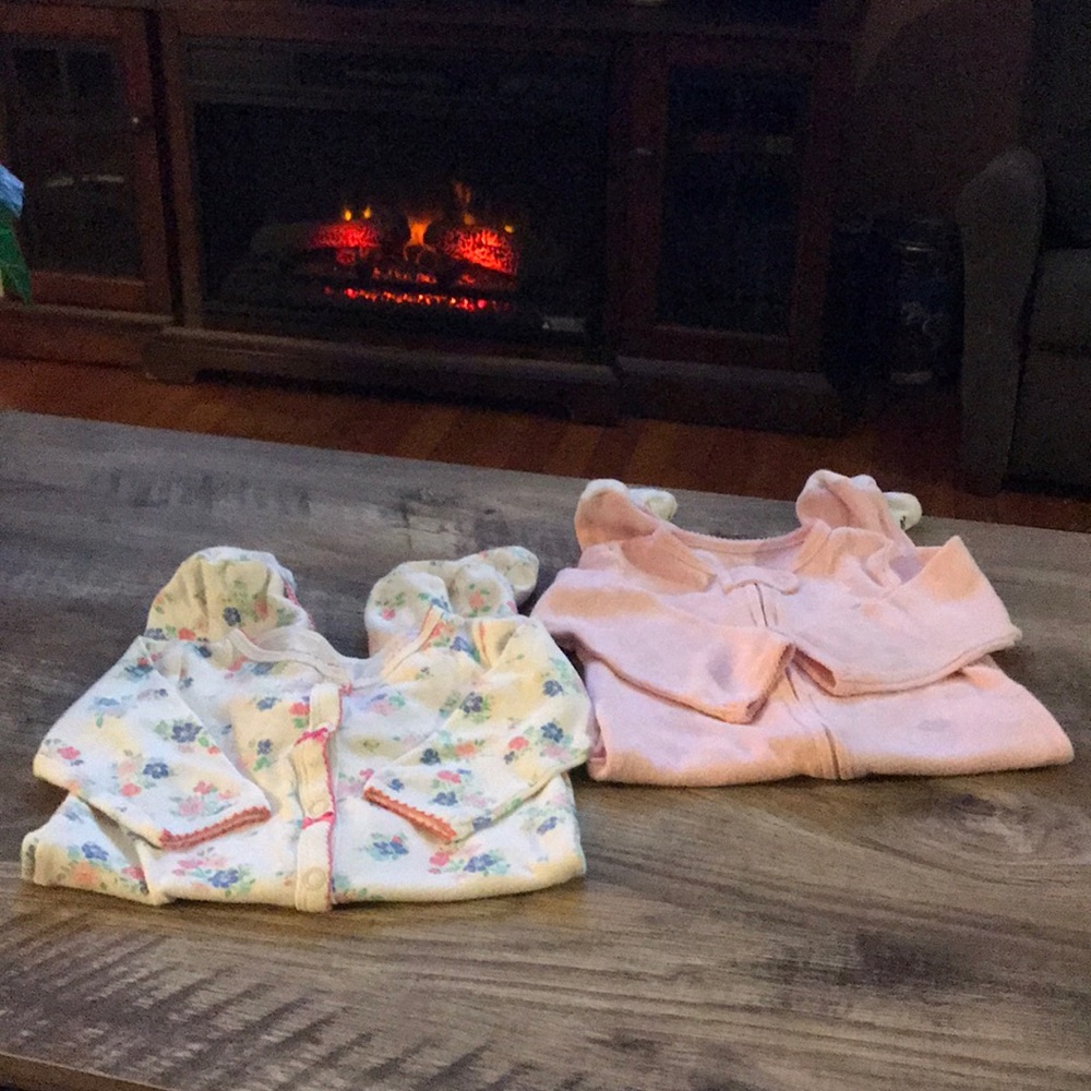 2 Pairs Footie PJ’s